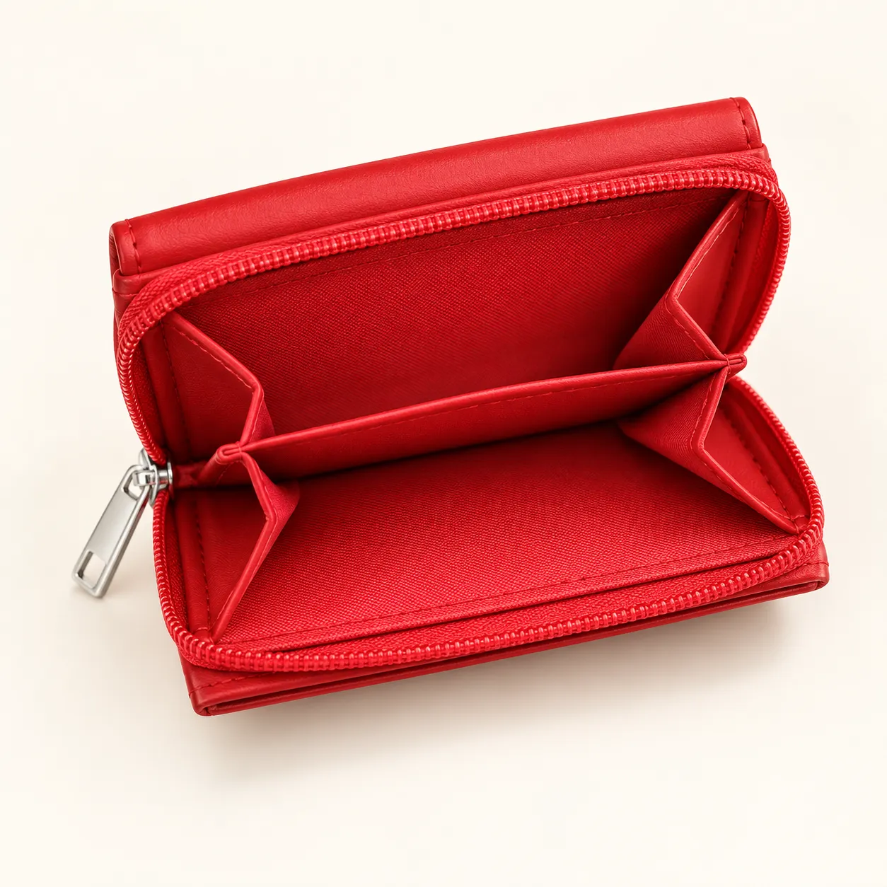 Raymond Luxury Tri-Fold Wallet with Accordion Zip Pocket - view 4